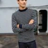 Pull Marin Rayé "Compas" - SAINT JAMES X Marine Nationale (MARINE/ECRU) 2 Pull Marin Rayé "Compas" - SAINT JAMES X Marine Nationale (MARINE/ECRU) -Chic Marin Soldes 8696 Navy Ecume Astrolab R3155 20modifier