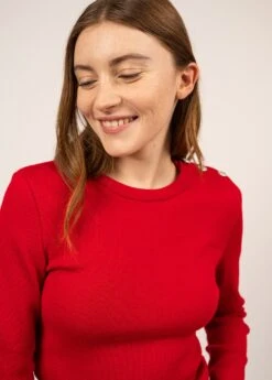 SAINT JAMES Pull Marin Uni Marée - Coupe Ajustée, En Maille De Laine (TULIPE) 10 SAINT JAMES Pull Marin Uni Marée - Coupe Ajustée, En Maille De Laine (TULIPE) -Chic Marin Soldes 8738 TULIPE 04