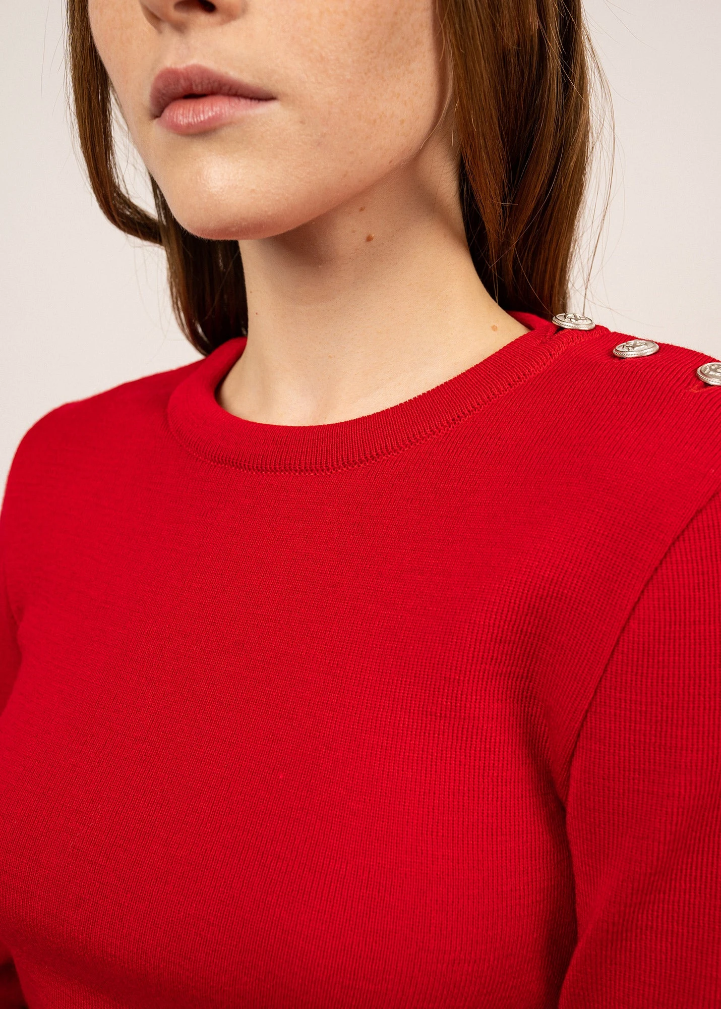 SAINT JAMES Pull Marin Uni Marée - Coupe Ajustée, En Maille De Laine (TULIPE) 7 SAINT JAMES Pull Marin Uni Marée - Coupe Ajustée, En Maille De Laine (TULIPE) - Image 5