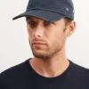 SAINT JAMES Casquette Classique - En Toile De Coton (MARINE) -Chic Marin Soldes 8793 MARINE E shop BD 1