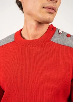 Pull Marin Moraine Arpin - SAINT JAMES X ARPIN (TULIPE) -Chic Marin Soldes 8908 04 TULIPE E shop BD 05