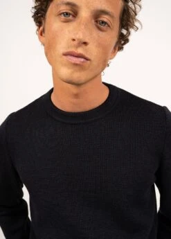 SAINT JAMES Pull Col Rond Locronan - En Pure Laine Vierge (NAVY) 11 SAINT JAMES Pull Col Rond Locronan - En Pure Laine Vierge (NAVY) -Chic Marin Soldes 9132 CC E shop BD 13