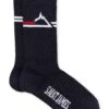 Chaussettes à Logo 'Saint James' - En Jersey De Coton (NAVY) -Chic Marin Soldes 9221 PIEDS LOGO NAVY