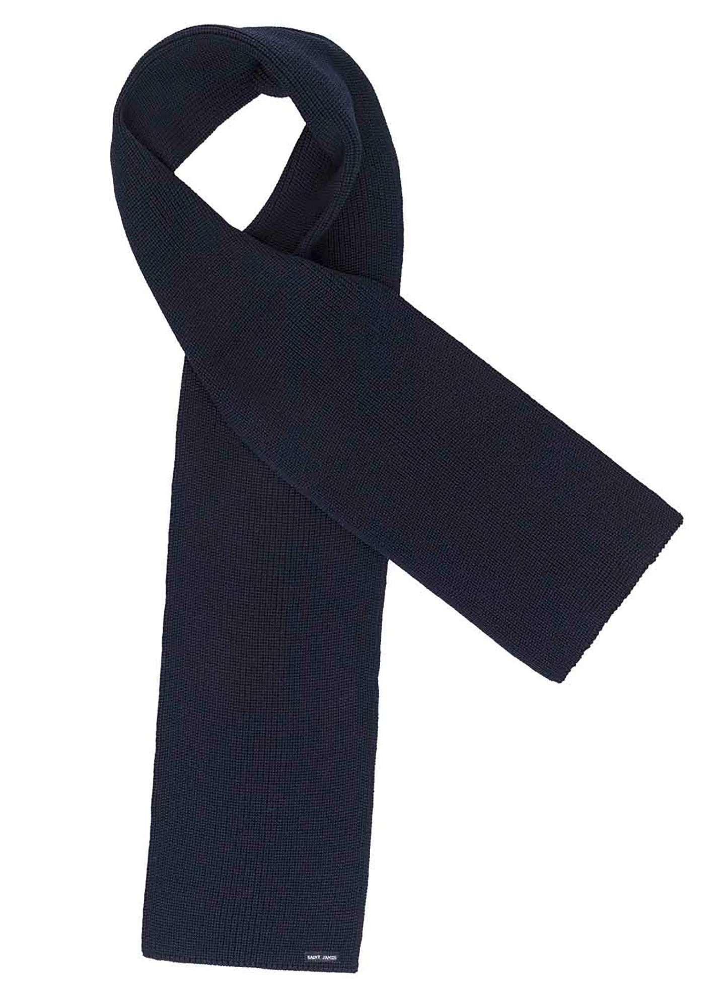 SAINT JAMES Echarpe Canoe - En Maille Perlée (NAVY) 6 SAINT JAMES Echarpe Canoe - En Maille Perlée (NAVY) - Image 4