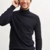 SAINT JAMES Pull Col Roulé Lery - En Laine Douce (NAVY) 1 SAINT JAMES Pull Col Roulé Lery - En Laine Douce (NAVY) -Chic Marin Soldes 9857 CC E shop BD 1
