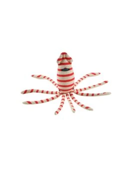 SAINT JAMES Doudou Calamar - à Rayures Iconiques En Jersey De Coton (ECRU/TULIPE)