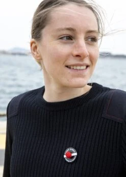 Broche "Couronne" - SAINT JAMES X Marine Nationale (NAVY/ECRU)