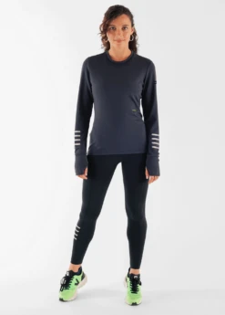 T-shirt Manches Longues Femme Flow - SAINT JAMES X Circle (NAVY)