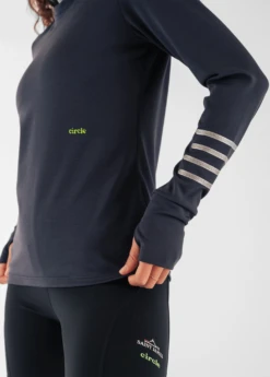 T-shirt Manches Longues Femme Flow - SAINT JAMES X Circle (NAVY) -Chic Marin Soldes FLOW F 4