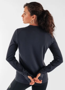 T-shirt Manches Longues Femme Flow - SAINT JAMES X Circle (NAVY) -Chic Marin Soldes FLOW F 7