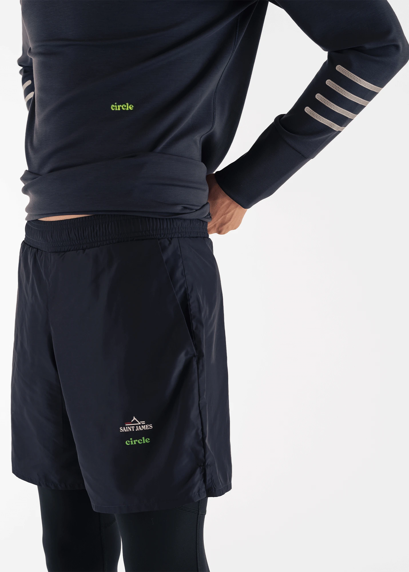 Short De Sport Swell - SAINT JAMES X Circle (NAVY) 4 Short De Sport Swell - SAINT JAMES X Circle (NAVY) - Image 2